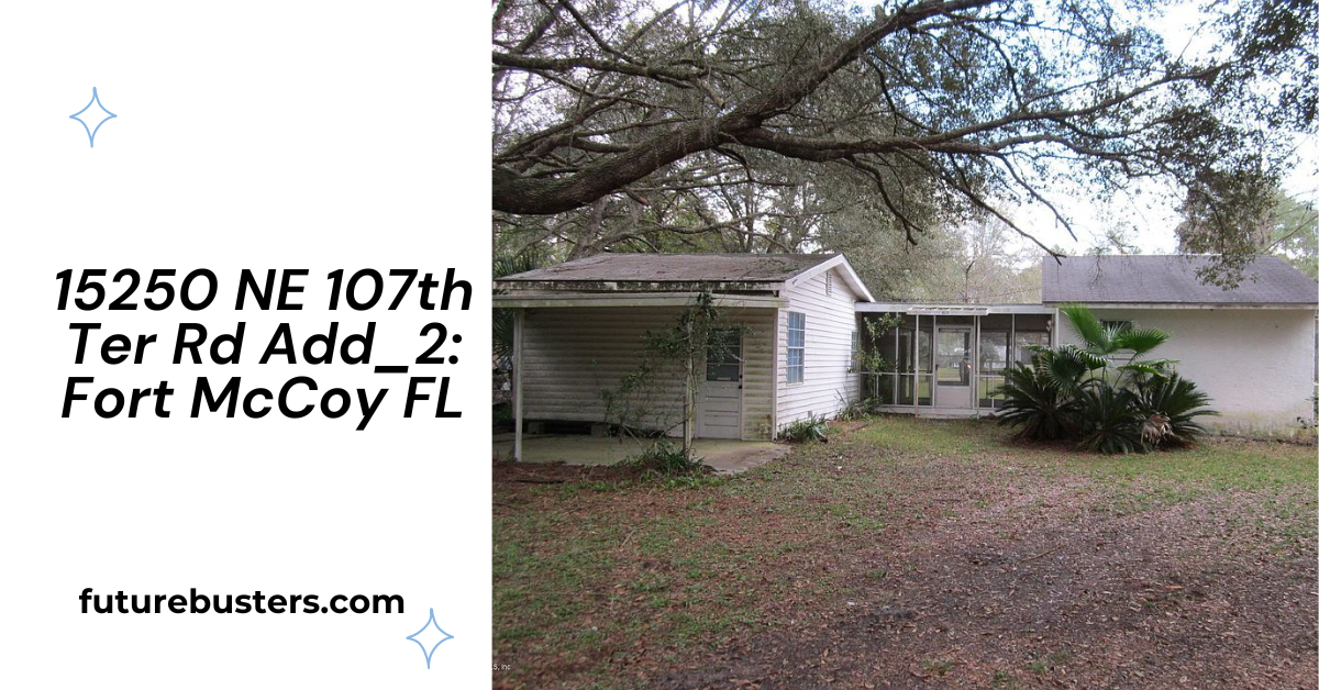 15250 NE 107th Ter Rd Add_2: Fort McCoy FL